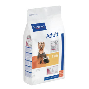 VIRBAC HPM DOG ADULT S/TOY sausā suņu barība 7kg